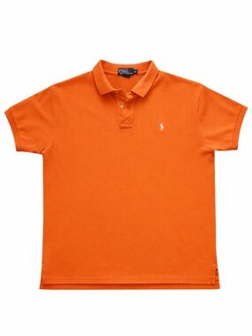 Polo by Ralph Lauren Bright Orange Short-Sleeve Polo XL